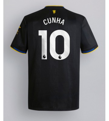 Manchester United Matheus Cunha #10 Tredjetrøje 2025-26 Kortærmet